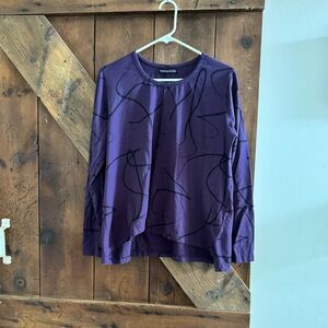 Snapdragon & Twig Royal Purple Long Sleeve Shirt
